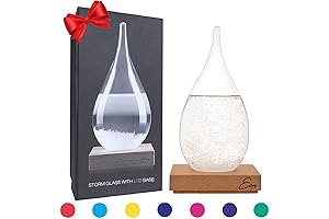 Globe Storm Glass Weather Station | Precise Weather Forecast in the Palm of Your Hand