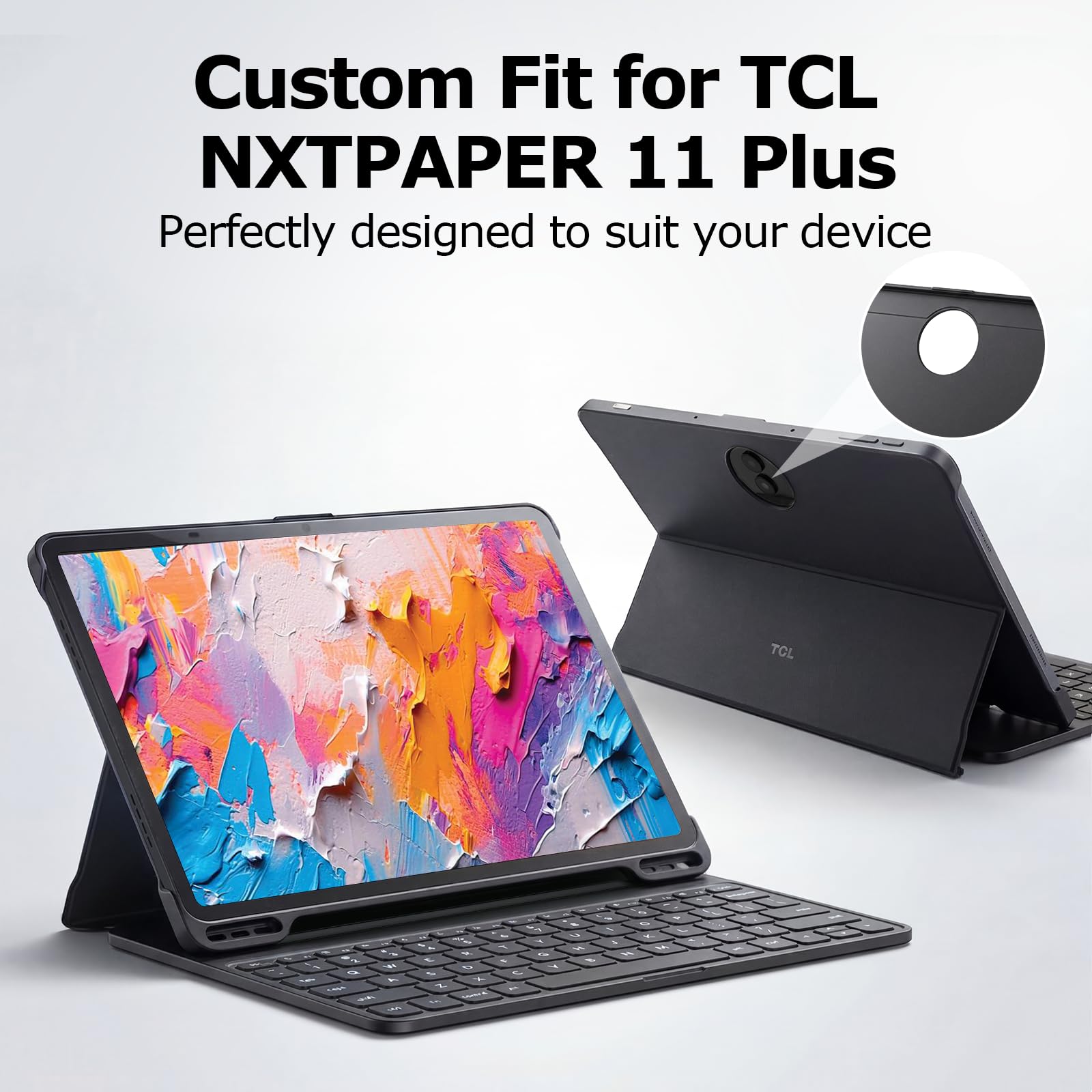 Amazon.com : TCL NXTPAPER 11 Plus Tablet Bundle with Keyboard Case