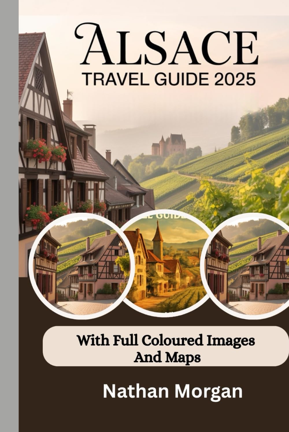 ALSACE TRAVEL GUIDE 2025/2026 (With full coloured images and maps): Explore the Heart of France and Germany Through Villages, Vineyards and Winery Tastings Tours and Festivals of Strasbourg and Colmar