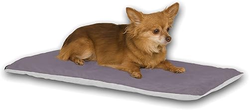 K&H Pet Products Almohadilla térmica para cama de gatos para gatos grandes y perros pequeños, tapete térmico para mascotas, almohadilla térmica para