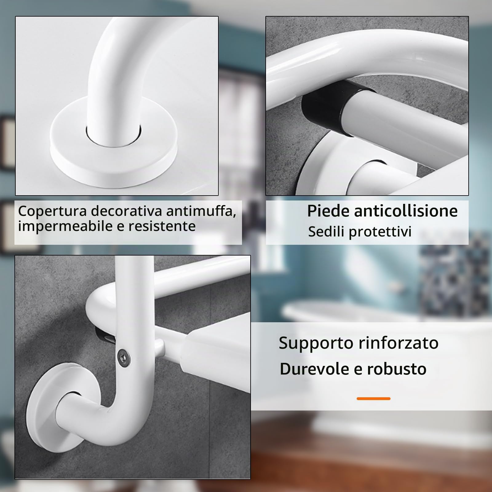 Sedile per Doccia a Parete, 2 In 1 Seggiolino Per Doccia Da Muro,Sedile per Vasca pieghevole Caricabile Con Bracciolo Per Il Bagno,sgabello Da Bagno Antiscivolo Per Anziani