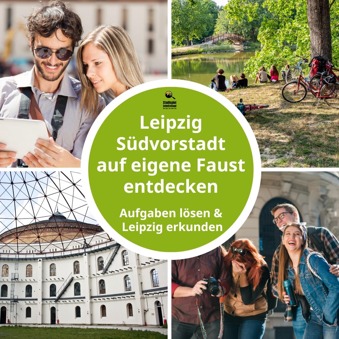 Stadtspiel Schnitzeljagd Leipzig Südvorstadt - Entdeckertour