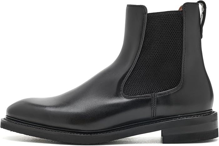 Мужские ботинки Allen Edmonds Reed Chelsea Short, цвет: Чёрный — фото 2