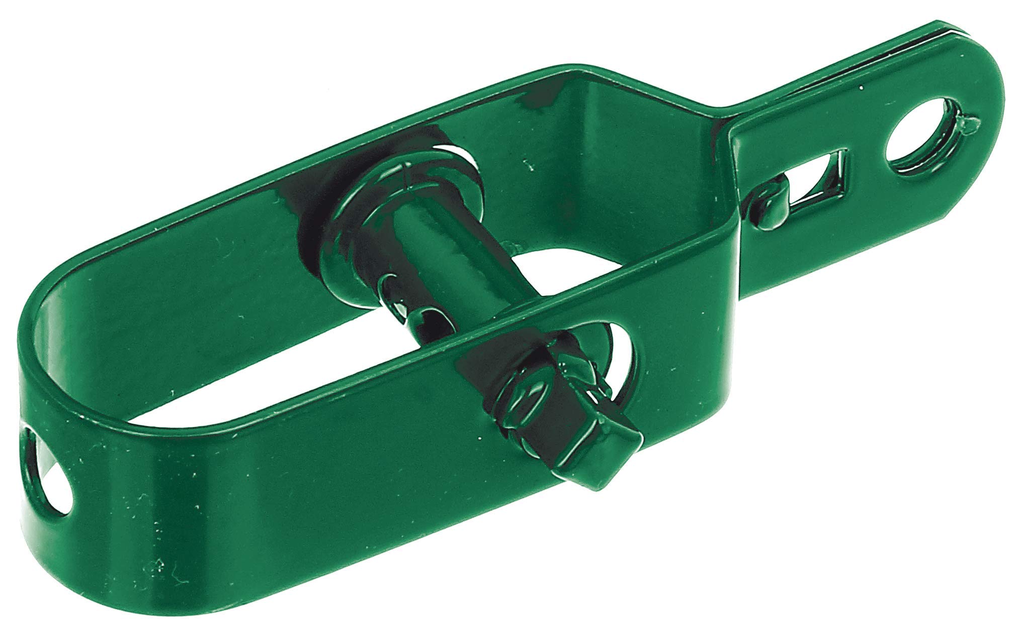 Alberts 854393 Drahtspanner | verzinkt, grün kunststoffbeschichtet | Größe 2 | Länge 100 mm | 100er Set