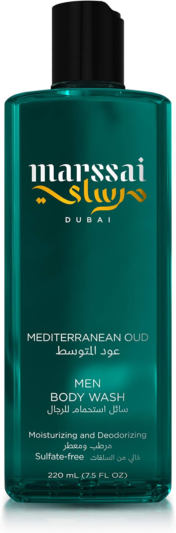 Men Body Wash, Mediterranean Oud, 220 Ml