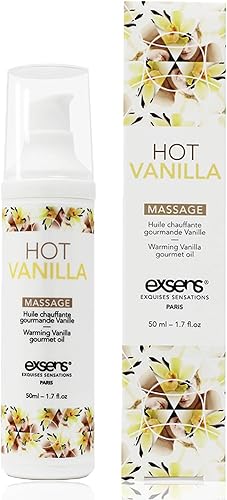 Miniatura 8 de Exsens Aceite de masaje que calienta fresas, totalmente natural, fórmula sin parabenos para hombres, mujeres y parejas, comestible y seguro para el
