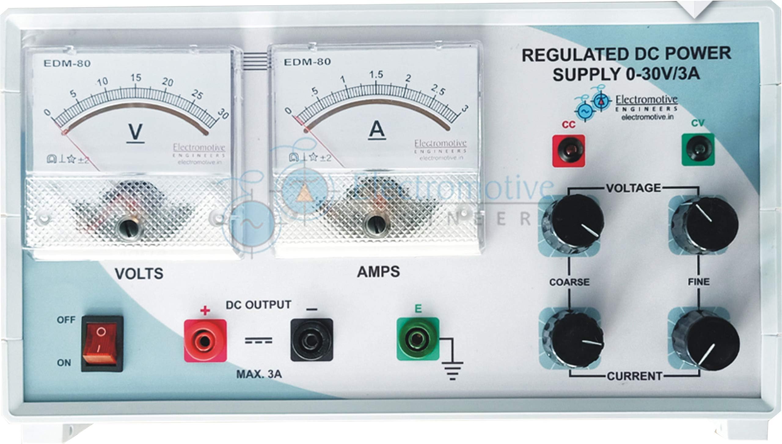 Variable DC Power Supply (0-30V/3A)