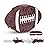 Birchio Football Pinata Bundle with a Blindfold and a Bat (16 x 10 x 4 Inches), Football Pinata for Boys, Perfect for Birthday Party, Sport Theme Party, Decoration