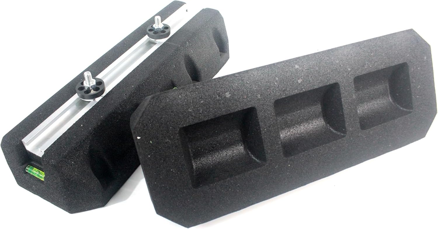 Mini Split Bracket for 9000-60000BTU AC Mounting Bracket Base,Heavy-Duty Condenser Pad for Air Conditioners Condensers Rubber Isolator Mount Anti-Vibration Ground Stand Mount Outside (9000-60000BTU)