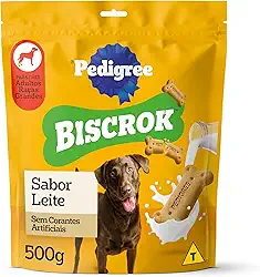 Biscoito Pedigree Biscrok Para Cães Adultos Raças Grandes, 500 g