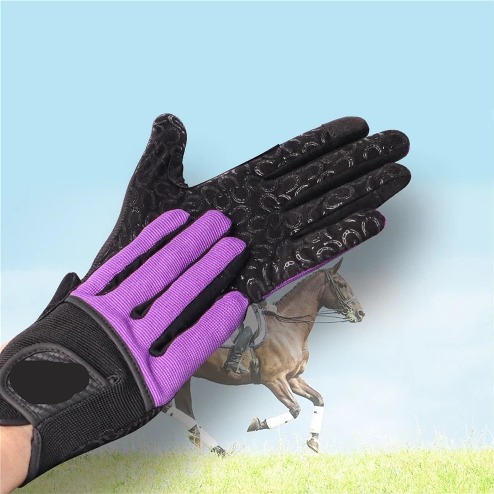 Guantes De Equitación Guantes de equitación for Mujer, de Malla, Transpirables, Ligeros, Guantes de Agarre cómodos para Un Mejor Agarre