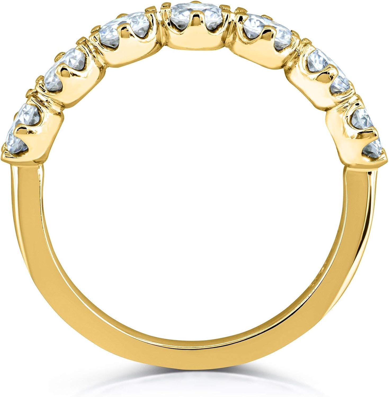Kobelli 7-Stone Prong Set Diamond Ring 1 1/4 Carat TW in 14k White Gold
