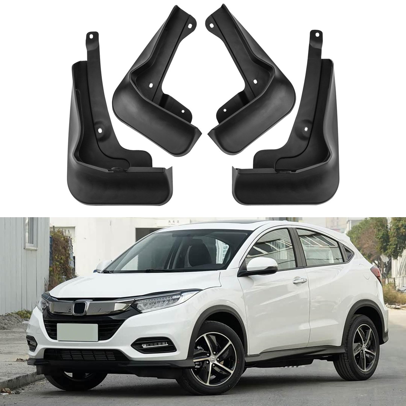 JGQFB Car Mudguards,Compatible with Honda Vezel (High Version) 2019-2022,Auto Parts