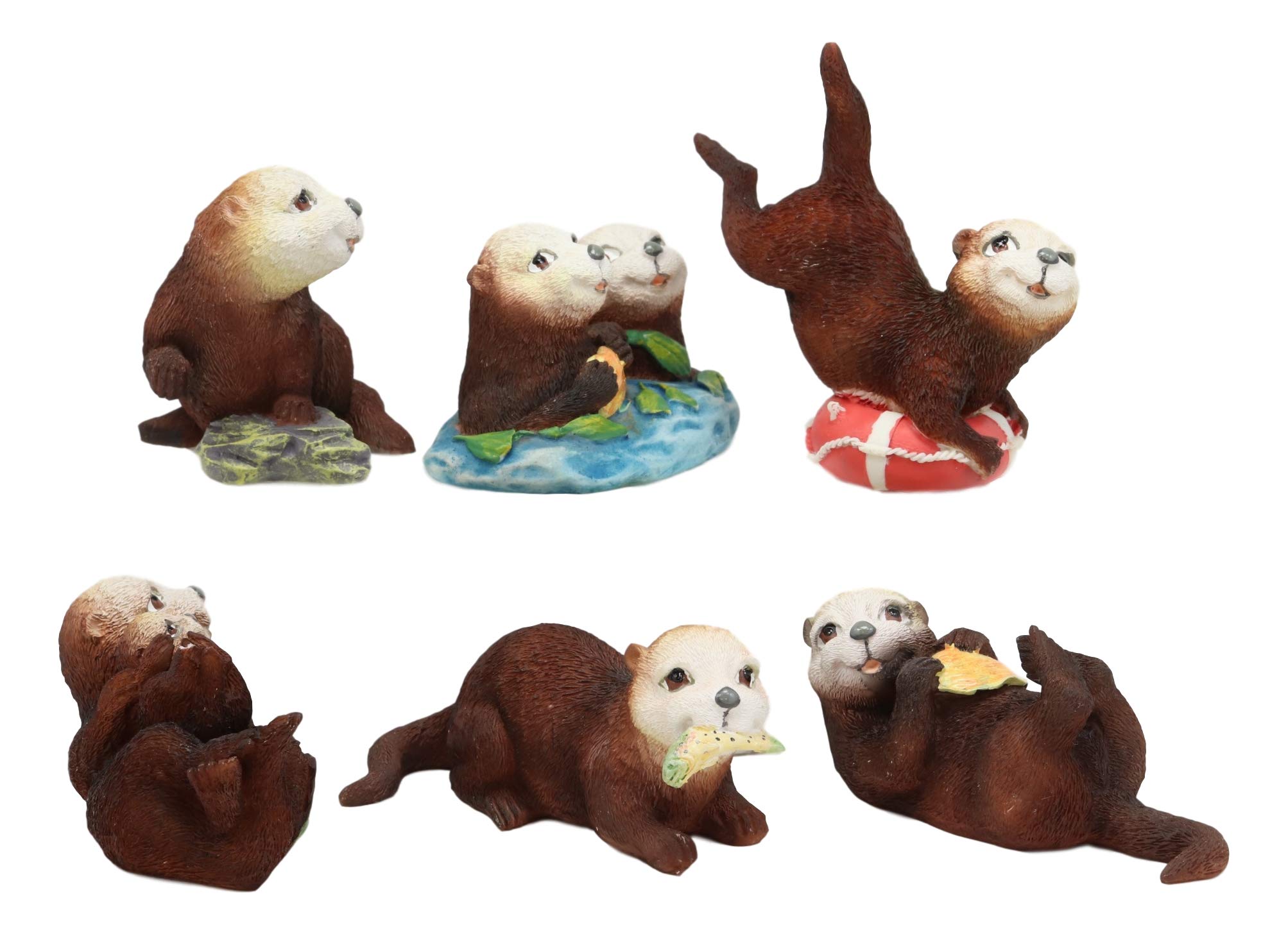 Amazon.co.jp: Ebros Gift カラフルな航海 太平洋 カワウソ
