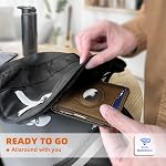 BULLIANT Portefeuille homme, Portefeuille en cuir mince RFID Bloquer pour les hommes-cadeaux Standard & Utilisation de la marque d ' air 11Cards