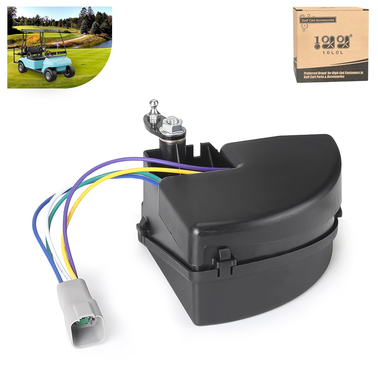V-Glide Wiper Switch Assembly, Compatible with Club Car DS 48V 1998-1999, Replace OEM 101932003