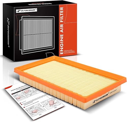 A-Premium Filtro de aire de motor compatible con Toyota Camry, RAV4, RAV4 Prime, Corolla, Corolla Cross, Highlander, Sienna, Avalon, Venza, C-HR, 86