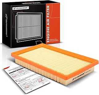 A-Premium Engine Air Filter Compatible with Toyota Camry, RAV4, RAV4 Prime, Corolla, Corolla Cross, Highlander, Sienna, Avalon, Venza, C-HR, 86 & Lexus RX350h, ES300h, NX350h, NX450h+ & Subaru BRZ