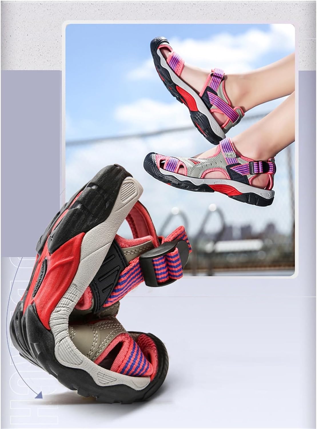 Sandals Women, Sport Outdoor Sandal, Footwear for Water Sports