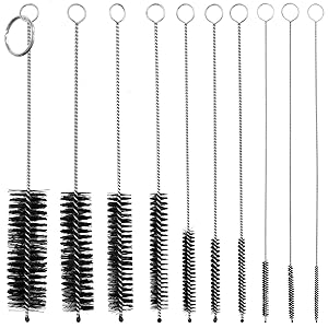 Set 10 Scovolini Per Pulizia - Spazzole Per Tubi, Ugelli E Piccoli Spazi - Foto 6
