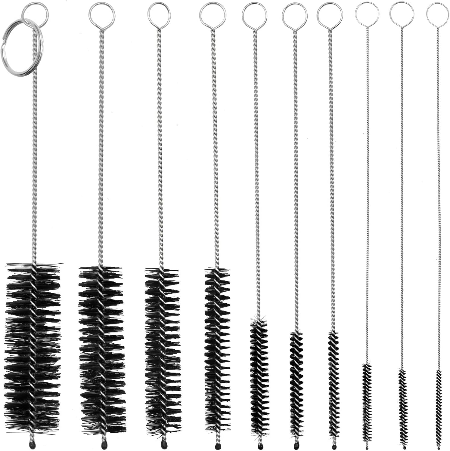 spazzola per la pulizia del tubo cpap per tubo da 15 mm