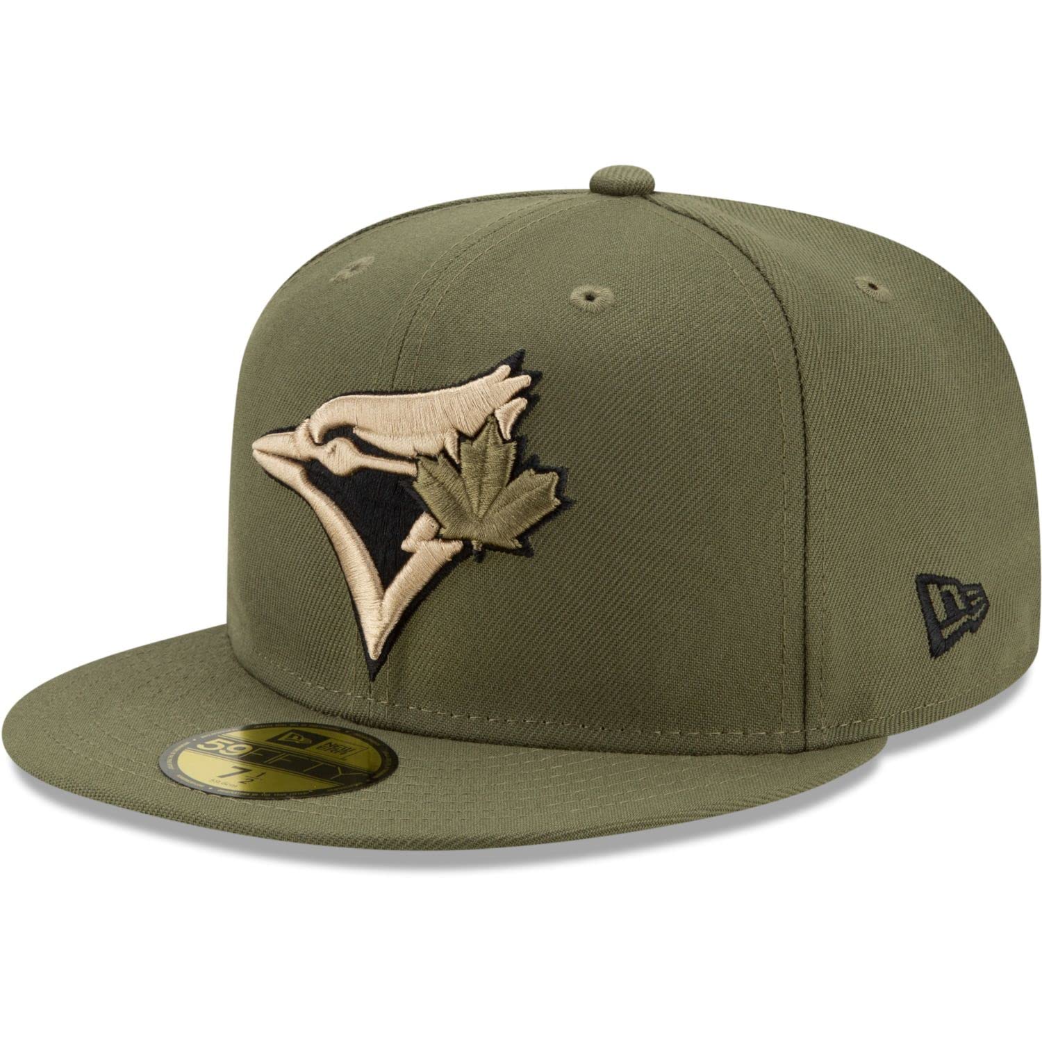 New Era 59Fifty - Cappellino aderente Toronto Blue Jays olivo/legno