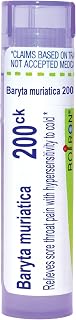 Boiron Baryta Muriatica 200Ck for Sore Throat Pain with Hypersensitivity to Cold - 80 Pellets