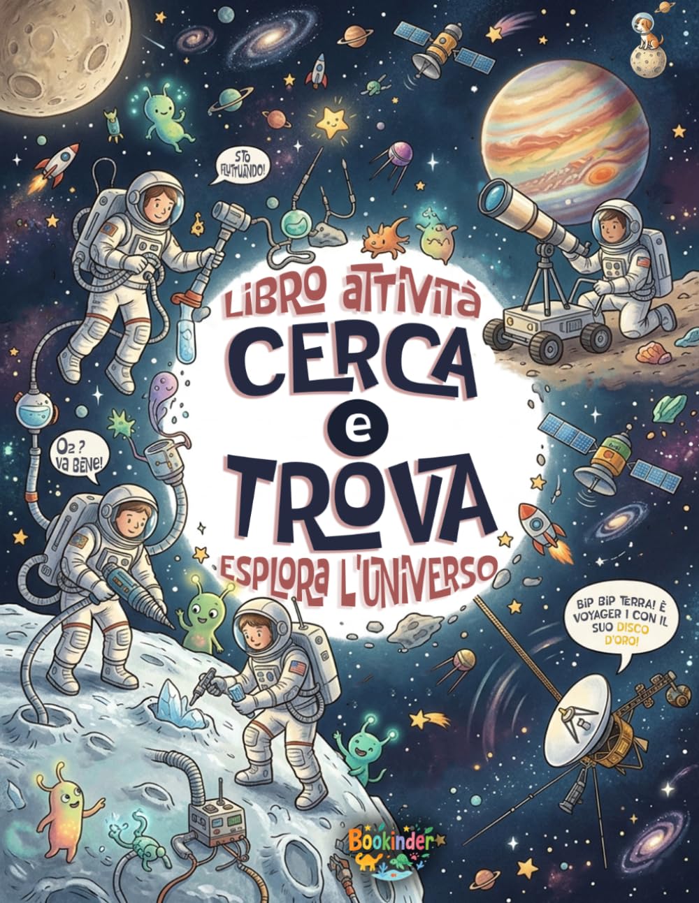 Cerca e Trova: Spazio – Libro di attività per bambini dai 4 ai 6 anni