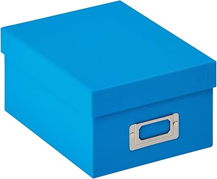 Walther Design Fb 115 U Fun Trend Photo Box With High Quality Cover For 700 Photos 4 X 6 Inch 10 X 15 Cm Ocean Blue Amazon Co Uk Home Kitchen