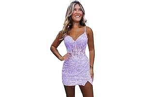 Monvelli Sparkly Hoco Dresses Corset