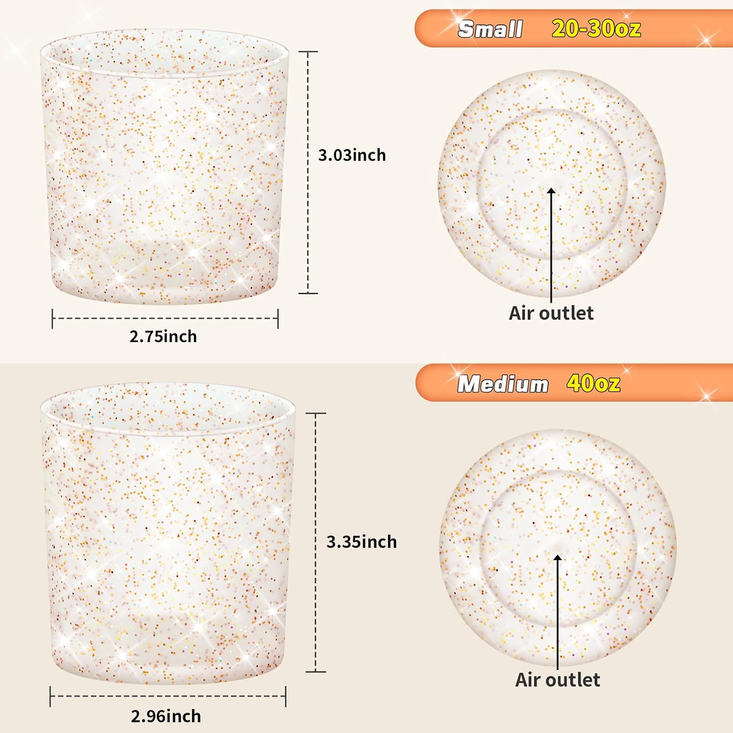WUQID Glitter Silicone Boot Compatible with Stanley Quencher 20oz 30oz 40oz image 4