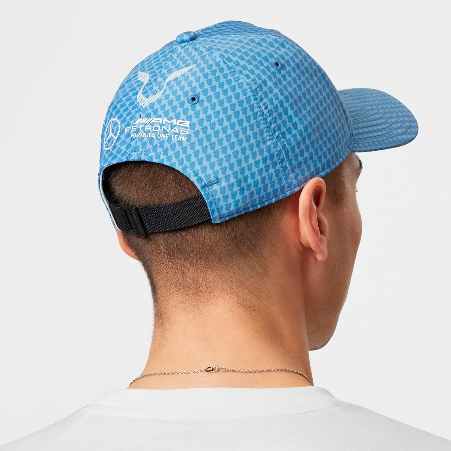 Mercedes AMG Petronas Formula One Team - 2023 Lewis Hamilton Driver Hat - Denim Blue - Unisex - Size: One size