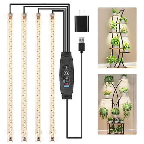 LED Plant Growing lamp Strips, Full Spectrum 3500K Grow Light