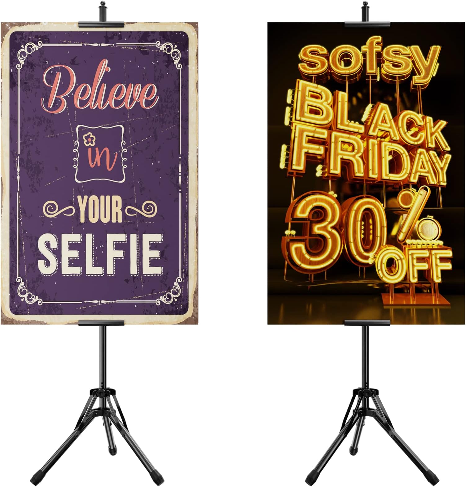 2Pack Double-Sided Sign Holder