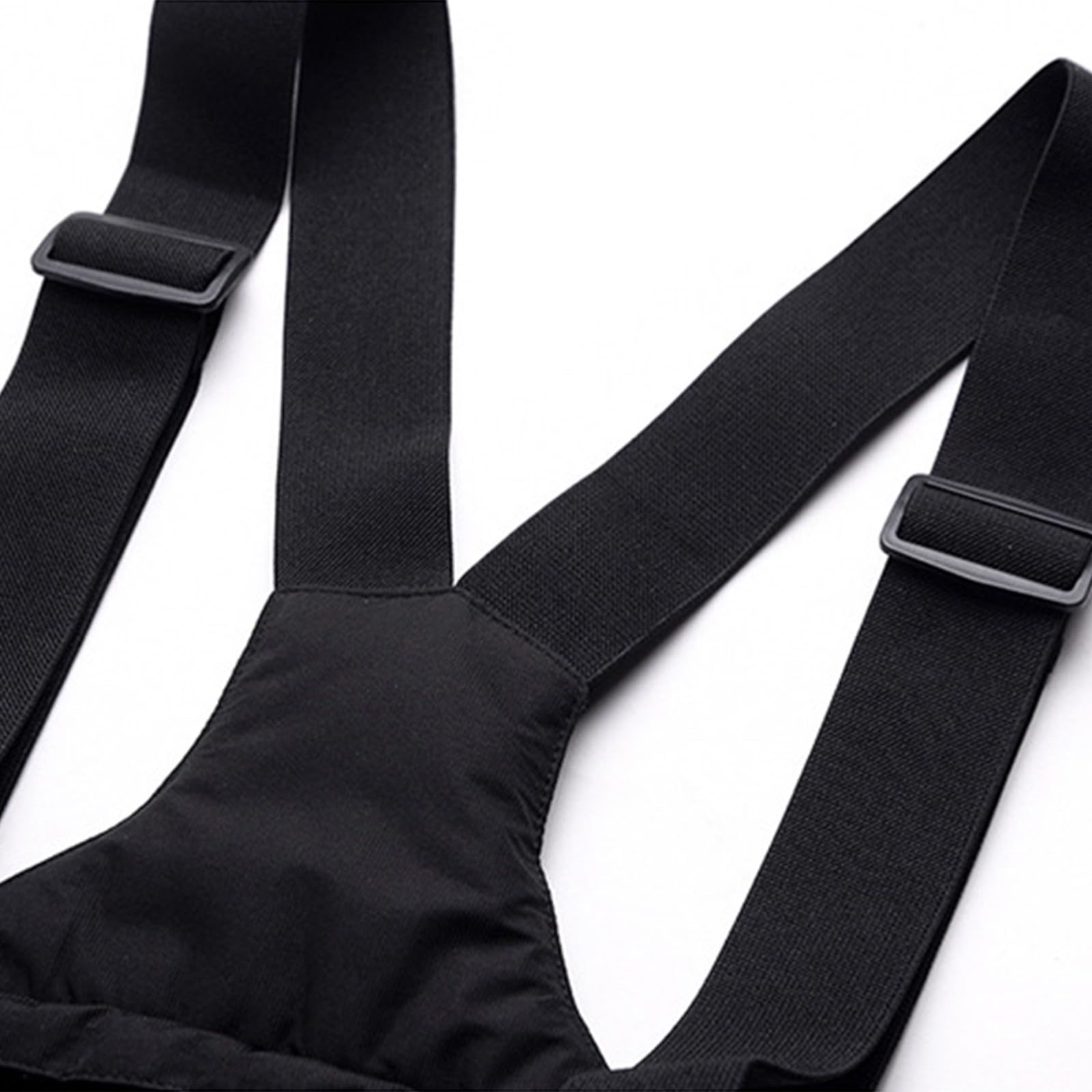 Pantalon de ski pour enfant fille et garçon – Salopette chaude imperméable avec fermeture éclair – Pantalon d'hiver avec bretelles réglables pour le ski