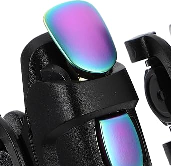 PartyKindom Game Trigger Pair Mobile Game Controller Accessories for Portable Handle Trigger Easy Install and Remove Does Not Map View or Side Buttons