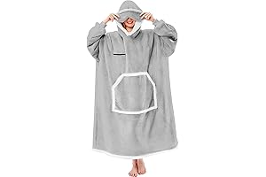 Hooded Oversized Sherpa Blanket Hoodie: The Ultimate in Comfort and Warmth