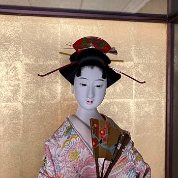 Amazon.co.jp: 日本人形 古代風俗人形 有風作 市松人形 置物