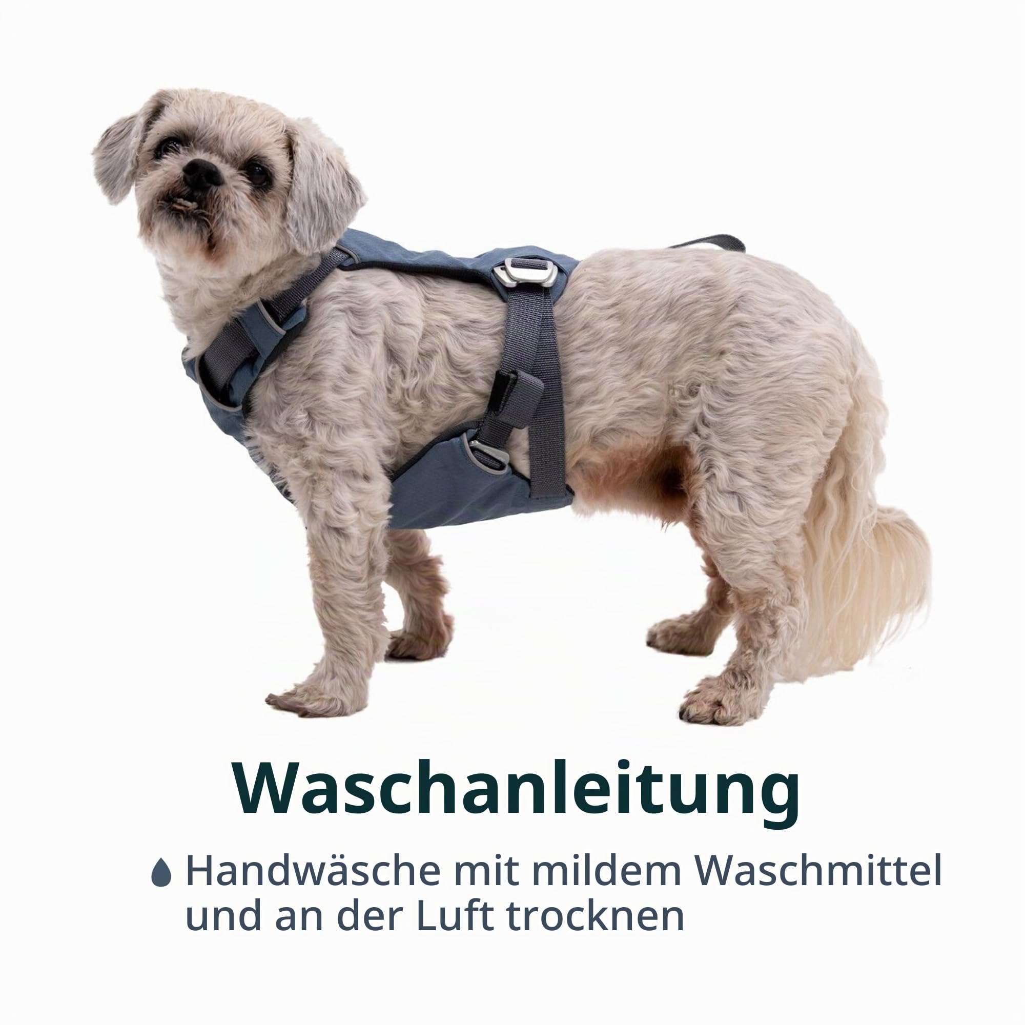 RUFFWEAR, Load Up Hundegeschirr, Schieferblau, Größe XXS