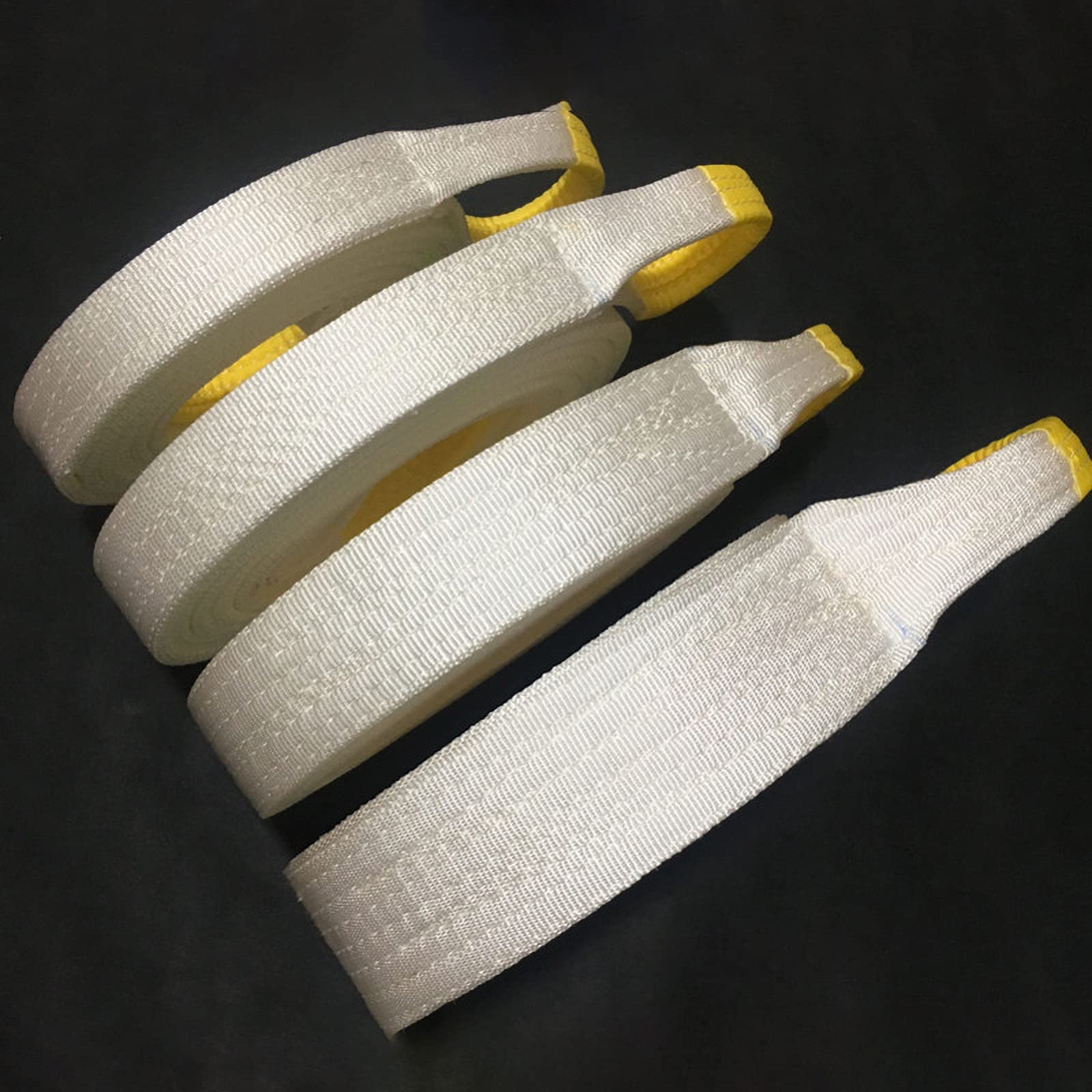 Corde de Remorquage, Ceinture de Remorquasangle de Remorquadeure Ceinture de Remorquarobuste 4X4 Avec 2 Crochets de Sécurité Pour Équipement de Sauvetade Remorque de Camdeure/5T/8M