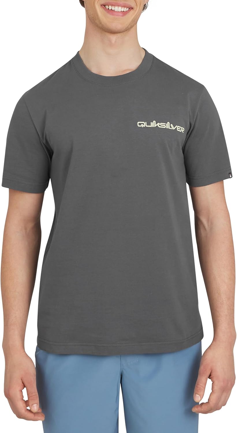 Quiksilver Men's Soft Cotton Premium Tee Short Sleeve T-Shirt