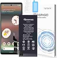 Google Pixel - von glen様用pixel 6a モバイルバッテリー付き　PSE付き Amazon | KOSPAOO for Google Pixel 6a バッテリー 第6a世代