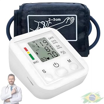Aparelho de Pressão Digital Genérico Braço Automático - Médio