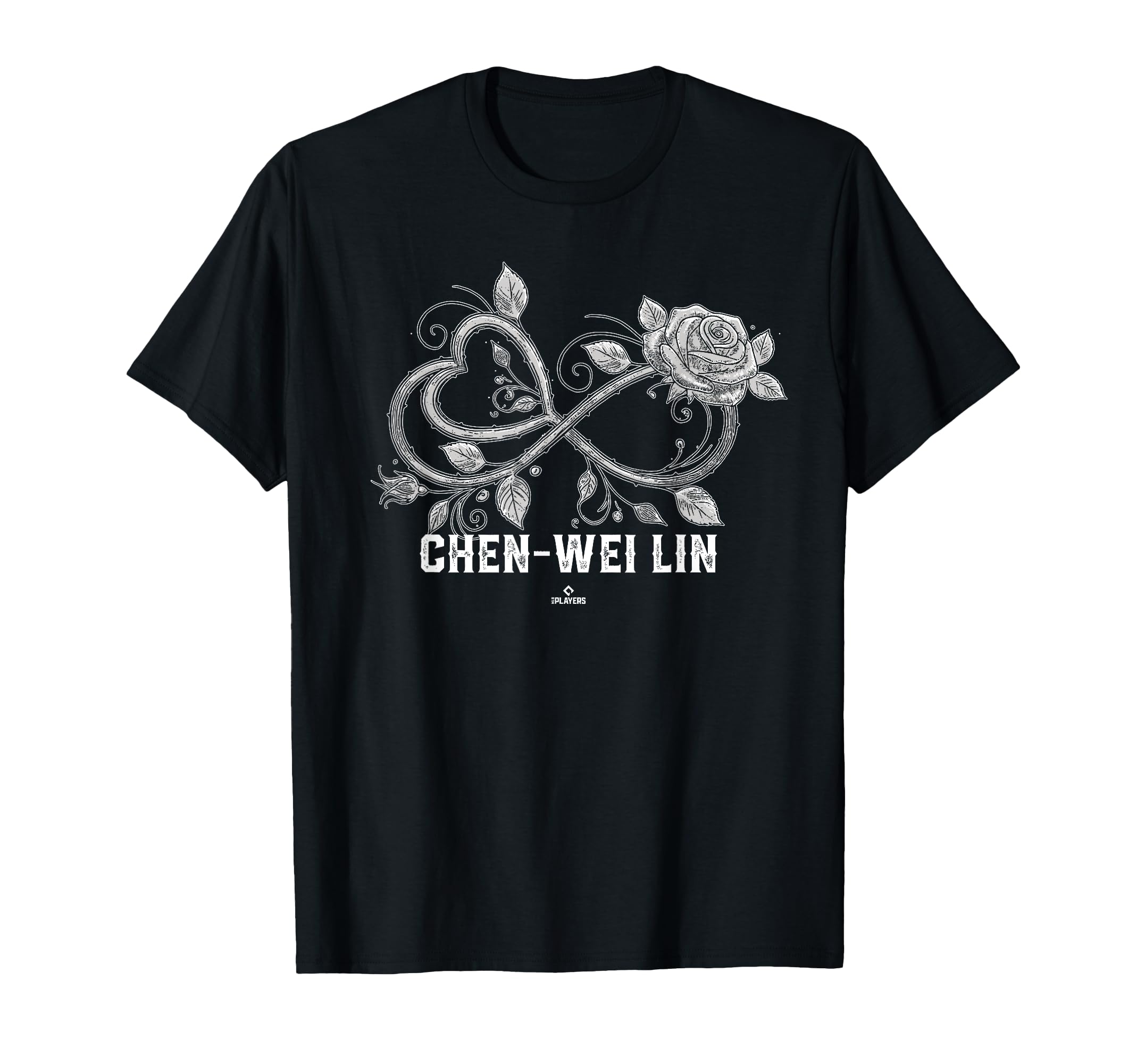 Infinite Heart Rose Thorns Chen-Wei Lin Prospect Baseball T-Shirt