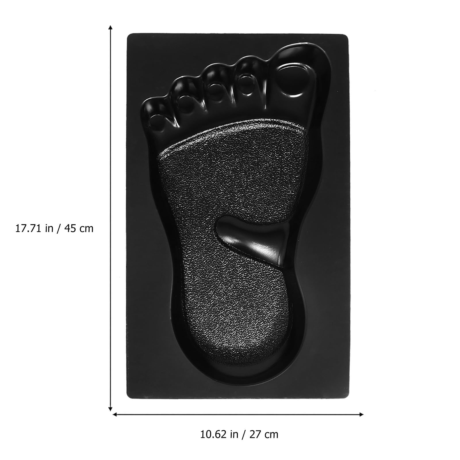 Garneck 2 Piezas Molde para Baldosas de Cemento, Molde para Baldosas de Suelo Diy, Plástico Negro, Herramienta de Pavimentación, para Casas de Campo y Terrazas