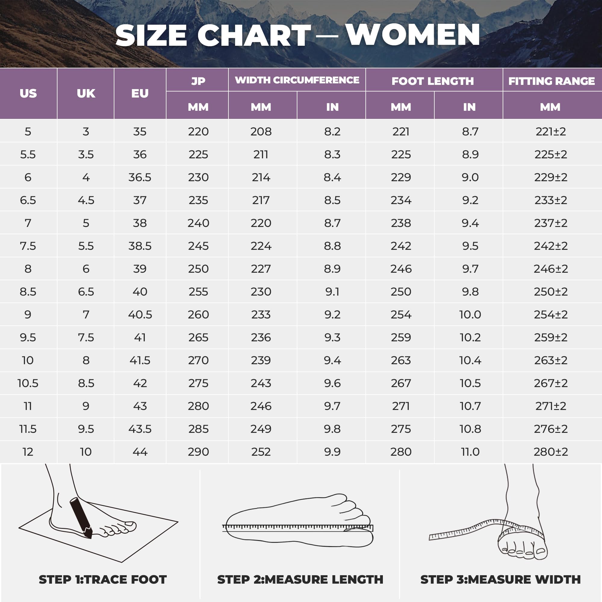 NORTIV 8 Stivali da trekking da donna, impermeabili, con supporto per arco plantare, per camminare, all'aperto, comodi, leggeri, Echo Mid