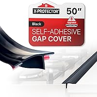 Vista 8 de Cubierta de Silicona para Huecos de Estufa X-Protector – Protector de 50" x 1" Entre Estufa y Mostrador – Relleno Autoadhesivo Premium para Huecos