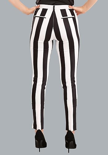 Vista 4 de Fun Costumes Beetlejuice Women's Suit Pants