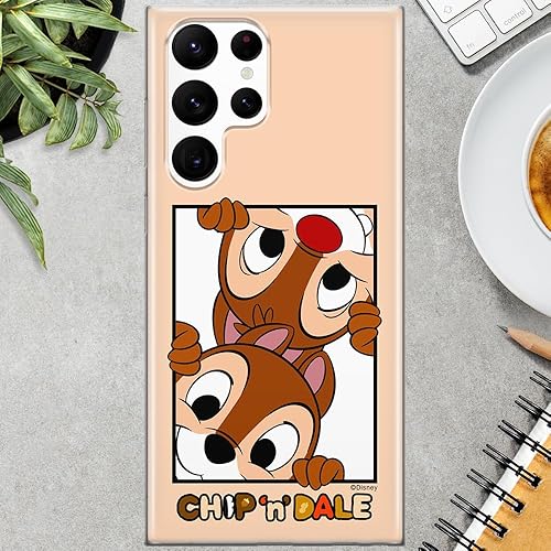 Miniatura 3 de ERT GROUP Funda de teléfono móvil para Samsung S22 Ultra Original y con licencia oficial de Disney Patrón Chip & Dale 005 adaptado de manera óptima