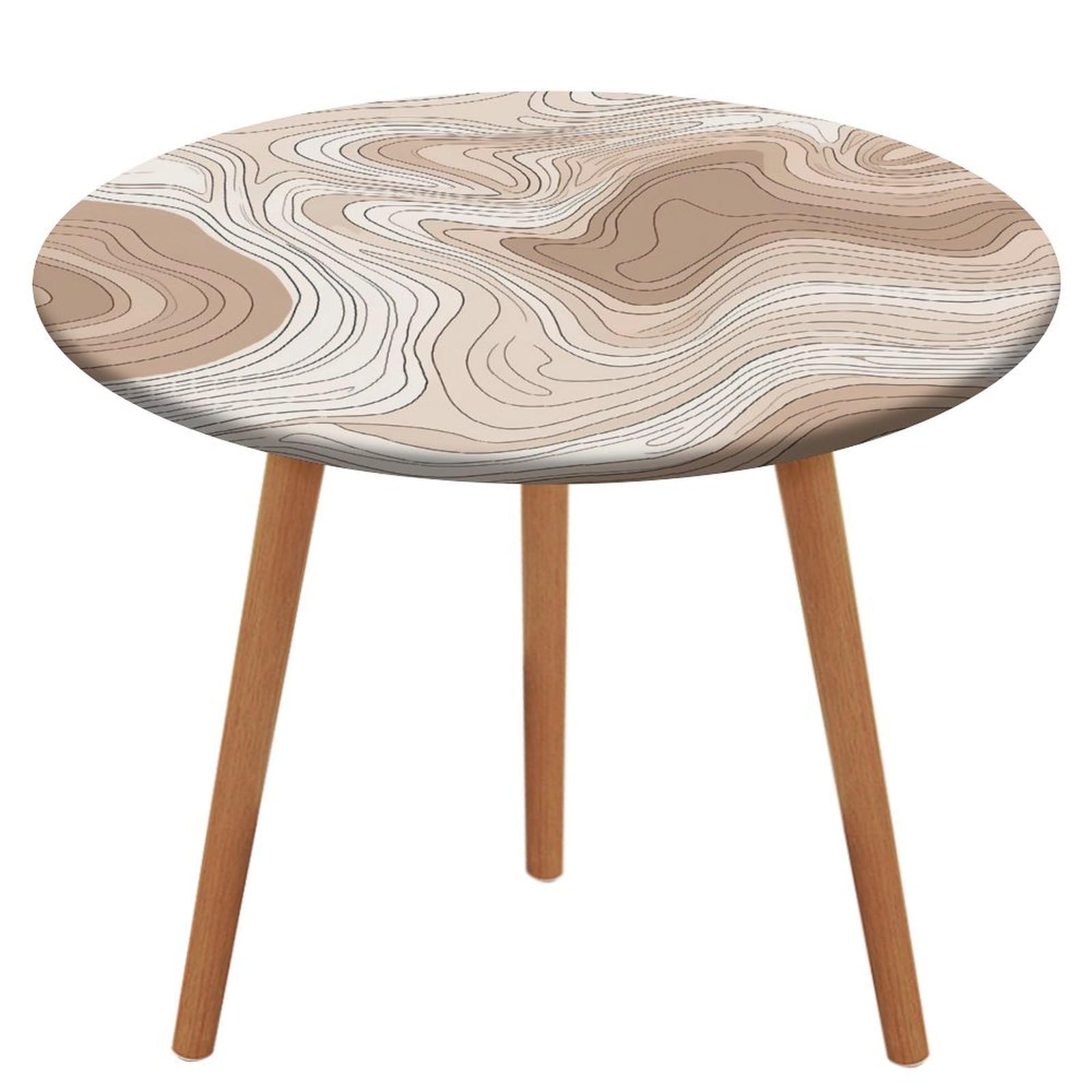 Nappe imperméable pour table ronde de 101 à 129 cm de diamètre